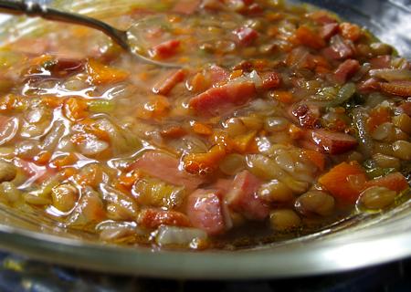 Scottish Lentil Soup. Photo by Caroline Cooks