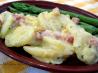 Cheesy Ham and Sweet Potato Casserole. Recipe by Debbwl