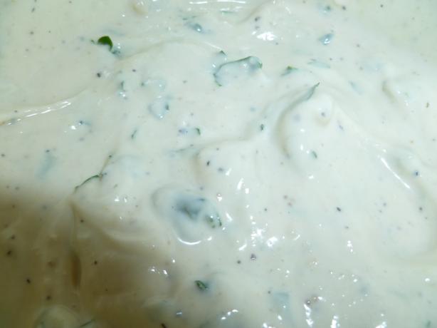 Sudanese Yogurt and Tahini Dip. Photo by Ambervim