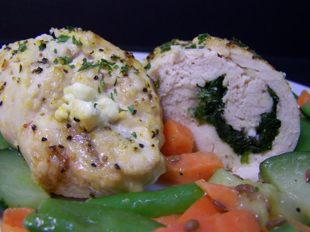 Spinach & Feta Stuffed Chicken Breasts. Photo by Diana #2