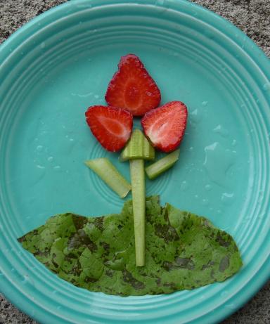 Red Tulip Masterfully Crafted by -- Tasty --. Photo by Cookgirl