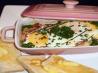 Mushrooms, Cheese, Eggs and Ham Breakfast Special
