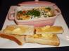 Mushrooms, Cheese, Eggs and Ham Breakfast Special