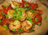 Shrimp & Tunisian Fresh Tomato Relish