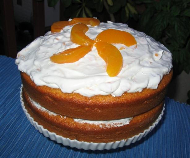 Peach Delight Cake. Photo by Lorrie in Montreal