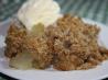Apple and Pear Crumble