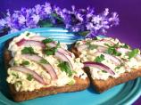 Smoked Paprika Egg Salad Sandwich on Whole Grain