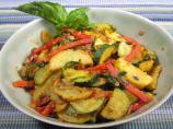 Savory Squash & Red Pepper Medley