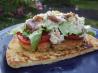 Chicken Naan-Wiches With Date and Yogurt Sauces. Recipe by Sharon123