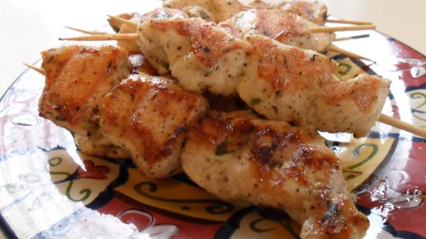 Simple Chicken Kebabs. Photo by cookiedog