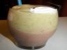 Tri Color Breakfast Parfait Smoothie. Recipe by Baby Kato