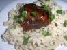Ginger Scented Honey Hoisin Chicken Thighs With Sesame