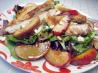 Panko Crusted Chicken Salad With Pomegranate Balsamic Dressing. Recipe by Sharon123