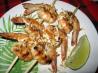 Coconut Lime Shrimp Skewers. Recipe by appleydapply