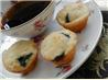 Blueberry-stuffed Mini-Muffins. Recipe by spatchcock