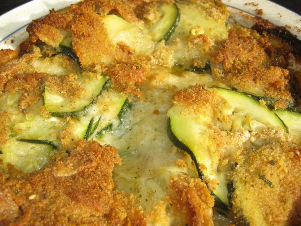 Summer Squash Gratin. Photo by mary winecoff