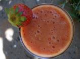 Peach and Strawberry Smoothie