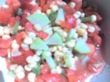Chayote, Corn & Tomato Salad