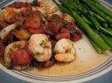 Shrimp With Tomatoes, Olives and Basil