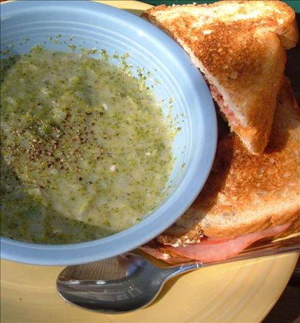 Quick Creamy Broccoli Soup. Photo by newspapergal