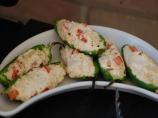 Grilled Pepper Poppers With Goat Cheese