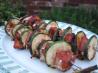 Sweet & Smoky Salmon Kabobs. Recipe by TheGrumpyChef
