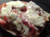Chicken and Roasted Red Bell Pepper Ciabatta Pizzas