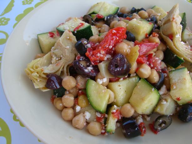 Mediterranean Bean Salad. Photo by Chef*Lee