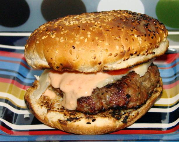 The All-American Burger. Photo by Boomette