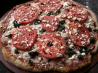 Smoked Salmon, Tomato and Feta Pizza