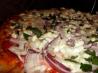 Smoked Salmon, Tomato and Feta Pizza