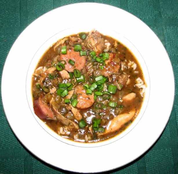 Authentic Cajun Chicken and Sausage Gumbo. Photo by Irishcolleen