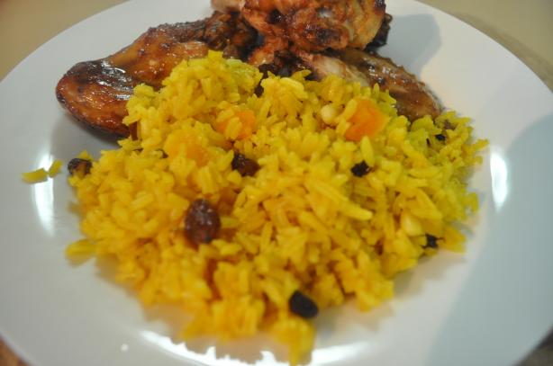 Spiced Basmati Rice With Fruit and Pine Nuts. Photo by I'mPat