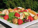 Strawberry and Orange Chicken Salad