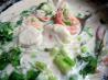 Thai Fish Fillets and Shrimp in Coconut Milk. Recipe by Karen Elizabeth
