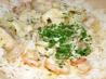 Thai Fish Fillets and Shrimp in Coconut Milk