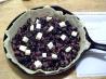 Johnny Jalapeno's Cast-Iron Blueberry Pie. Recipe by 2Bleu