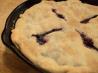 Johnny Jalapeno's Cast-Iron Blueberry Pie. Recipe by 2Bleu