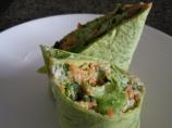 Creamy Avocado and White Bean Wrap