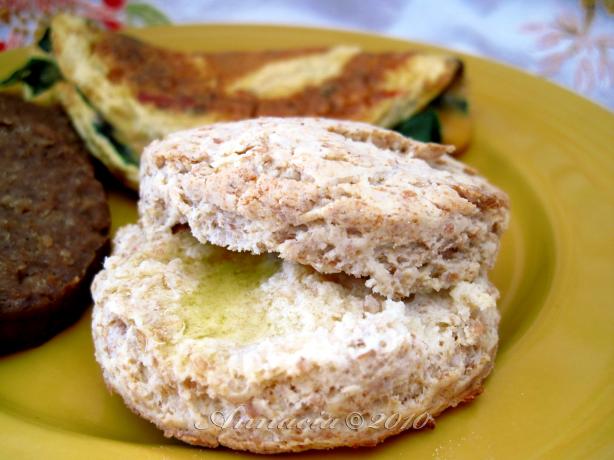50% Whole Wheat Biscuits. Photo by Annacia