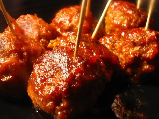 Uncle George's Cocktail Meatballs. Photo by kellychris