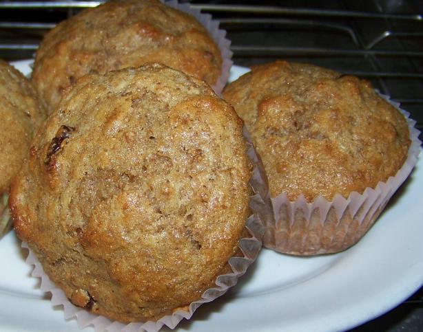 Refrigerator Apple Bran Muffins. Photo by Mimi in Maine