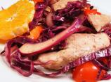 Chicken and Red Vegetable Stir-Fry