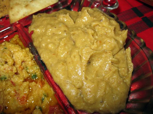 Spiced Red Lentil Dip With Pita Crisps. Photo by threeovens