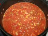Spicy Vegetable Beef Chili Soup