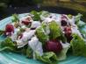 Seared-Chicken Salad With Cherries and Goat-Cheese Dressing. Recipe by alligirl