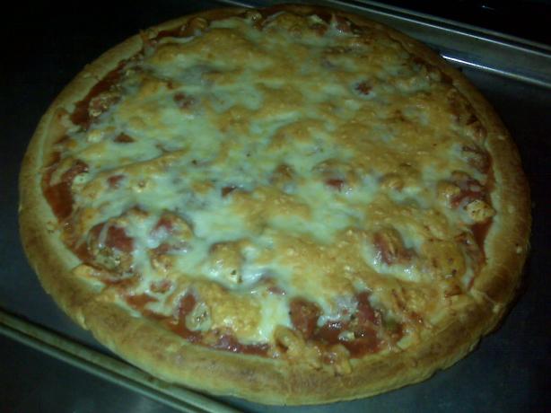 Joe's Tasty Bruschetta Pizza!. Photo by Chef Teer