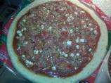 Joe's Tasty Bruschetta Pizza!. Photo by Chef Teer