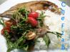 Filipino Spicy Sweet Potato Shoots, Tomato, Onion Salad. Recipe by chef1aB