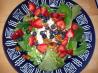 Red, White, and Blue (Berry) Green Salad